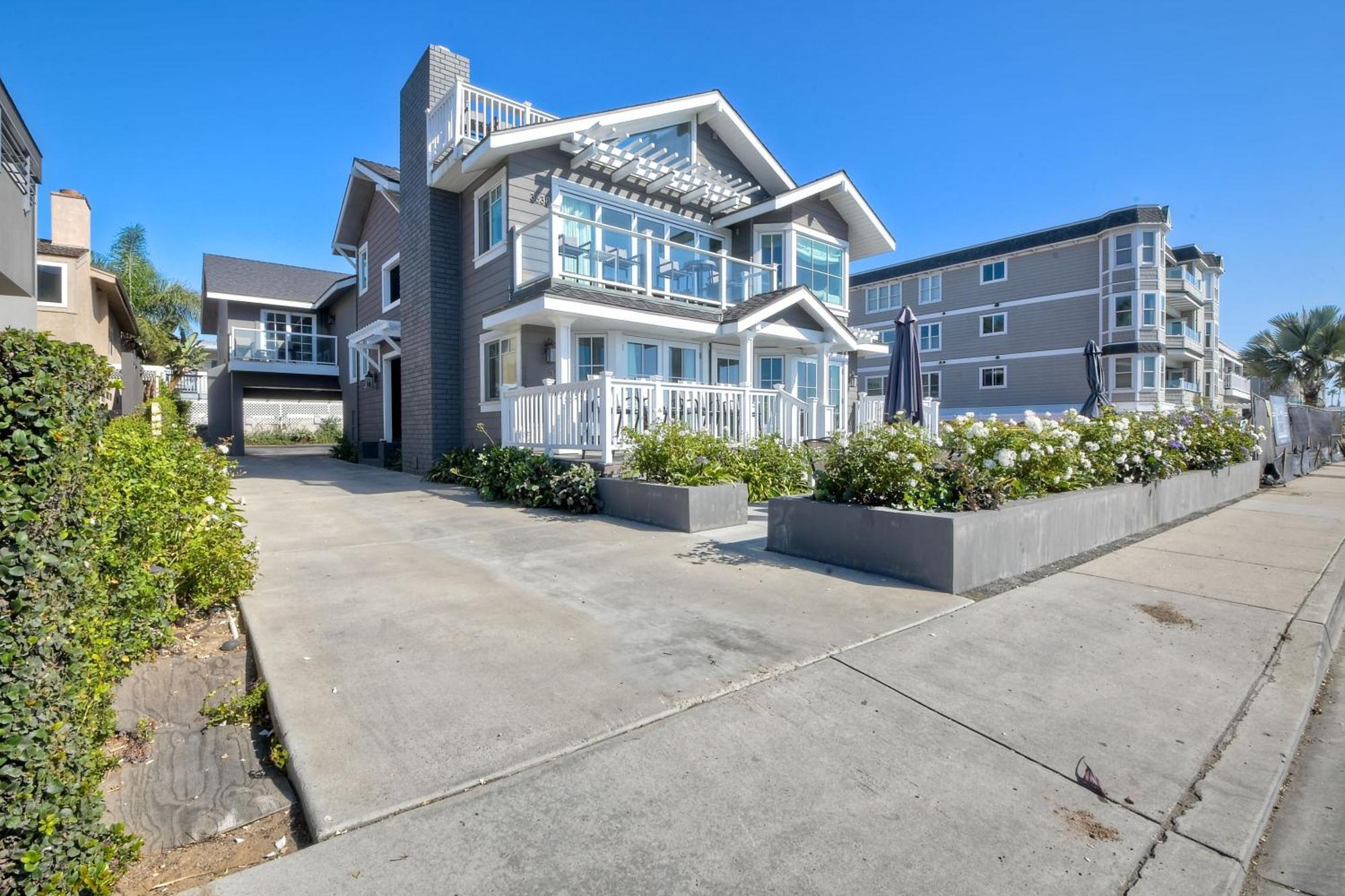 Luxury Ocean Views - 6 Bedroom Home - Steps To Sand Carlsbad Exterior photo